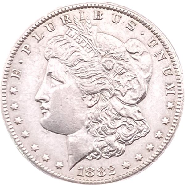 1882-CC Morgan Silver Dollar