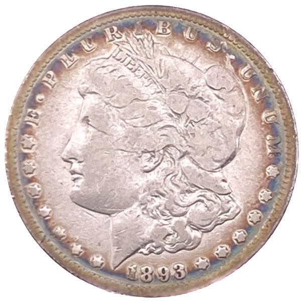 1893-CC Morgan Silver Dollar