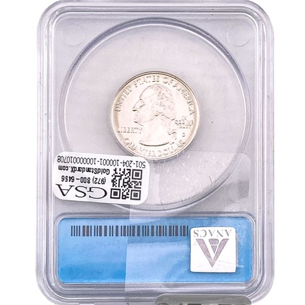 2009-D NMI 25C Satin Finish Mint Set ANACS SP69