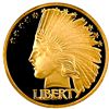 Image 1 : 1907 $20 Indian Head Gold Coin REPLICA