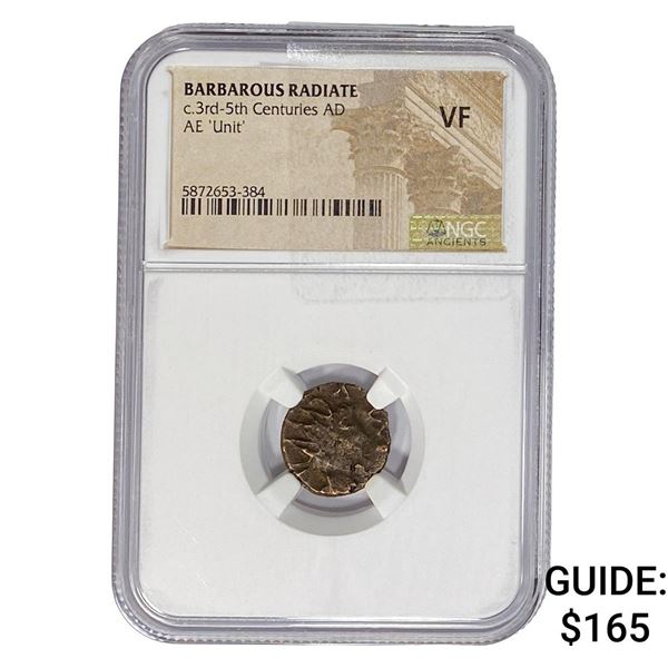 Barbarous Radiate c.3rd-5th Centuries AD AE 'Unit' NGC VF