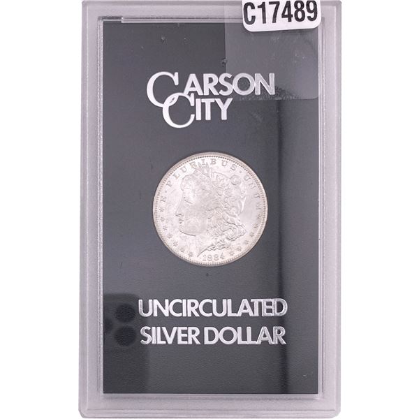 1884-CC Morgan Silver Dollar GSA UNC