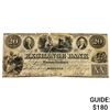 Image 1 : 1850 $20 Exchange Bank of Virgina Note 4