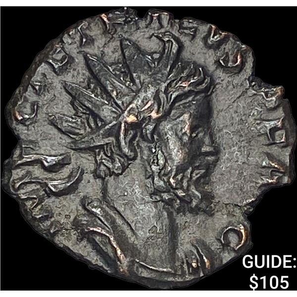 Romano-Gallic Victorinus 269-271 AD BI Dbl-Denair CHOICE AU