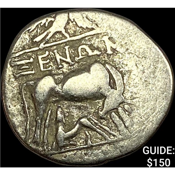 Illyria 260/167-98 BC Silver Drachm NEARLY UNCIRCULATED