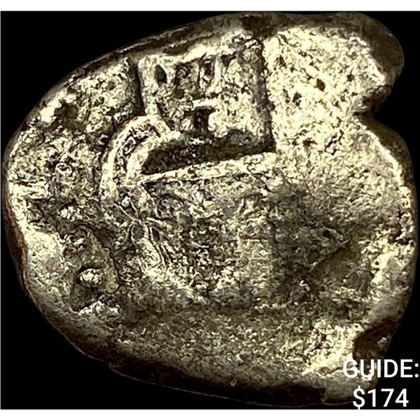 1500s-1600s Spanish Colonial Silver Cob NEARLY UNCIRCULATED