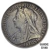 Image 1 : 1895 Great Britain Silver Crown ABOUT UNCIRCULATED