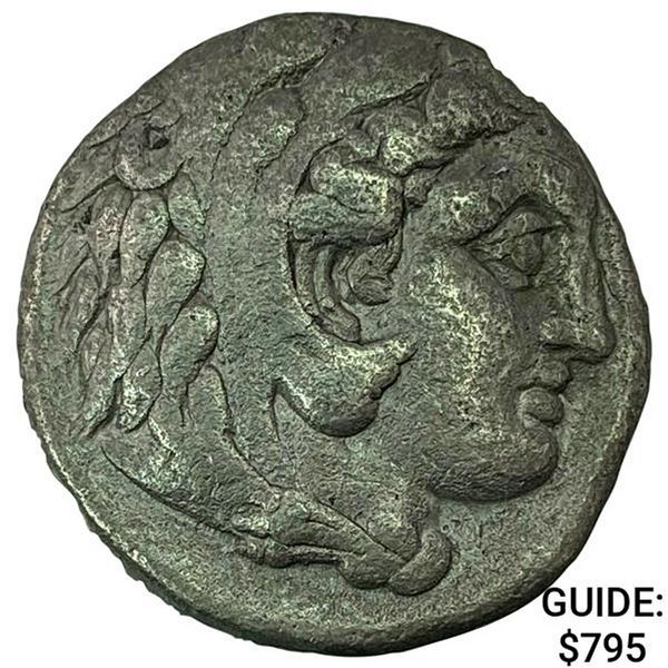 Macedonia Alex. III 336-323 BC Silver Tetradrachm NEARLY UNCIRCULATED