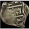Image 2 : 1500s-1600s Spanish Colonial Silver Cob NEARLY UNCIRCULATED