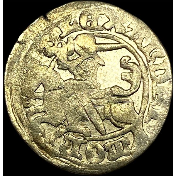 1500s-1600s Lithuria Silver Grosz CLOSELY UNCIRCULATED