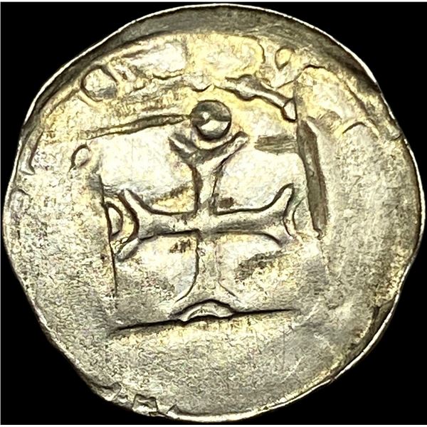 1250-1300 Schwabisch Hall Silver Hand Heller CLOSELY UNCIRCULATED