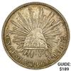 Image 1 : 1908Mo AM Mexico Silver Peso CHOICE AU