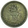 Image 2 : 1890Ho Mexico 25 Centavos CLOSELY UNCIRCULATED