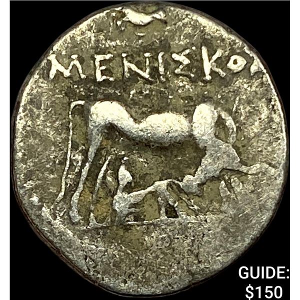 Illyria 260/167-98 BC Silver Drachm NEARLY UNCIRCULATED