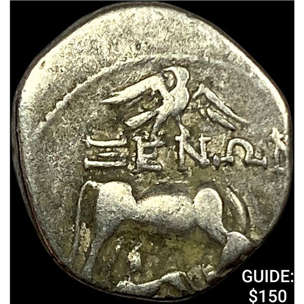 Illyria 260/167-98 BC Silver Drachm NEARLY UNCIRCULATED