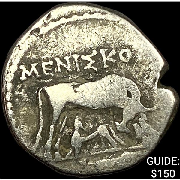 Illyria 260/167-98 BC Silver Drachm NEARLY UNCIRCULATED