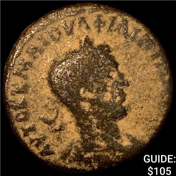 Roman Provincial 98-270 AD Bronze Dupunwaius NEARLY UNCIRCULATED