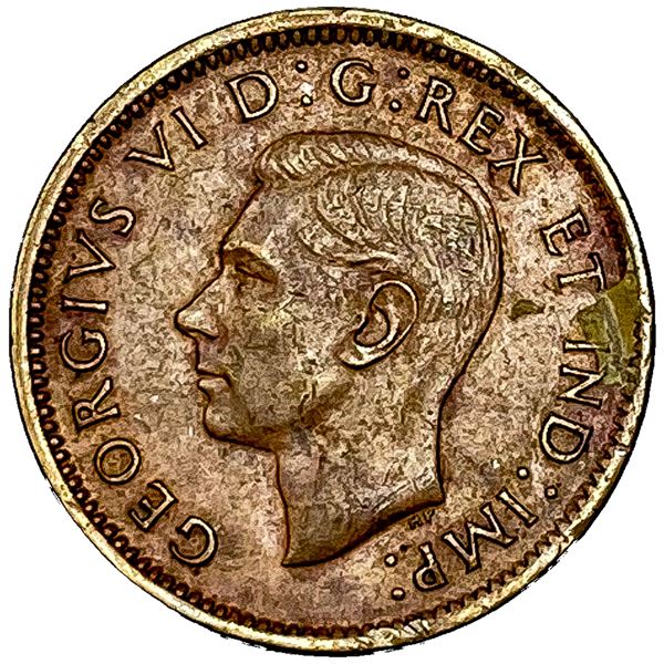 1943 1C Canada Coin