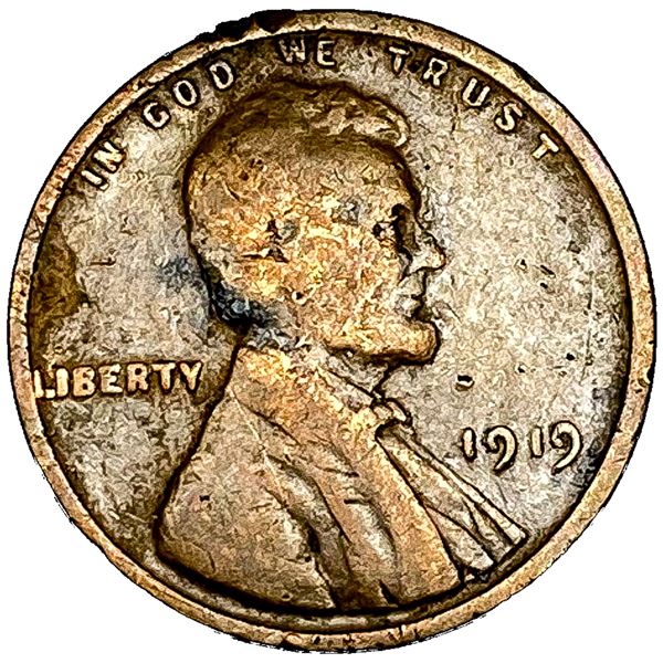 1919 Wheat Cent