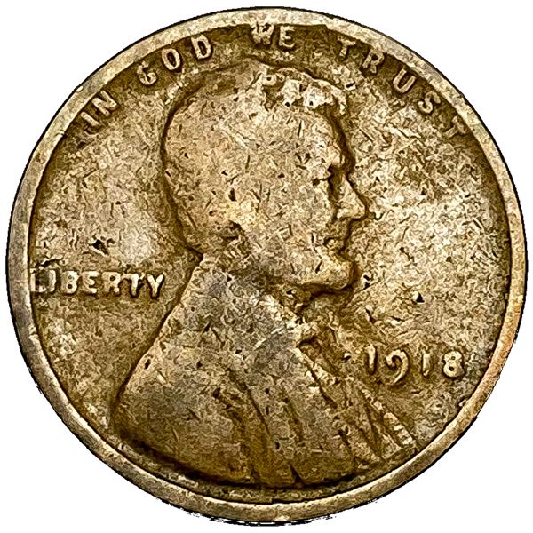 1918 Wheat Cent