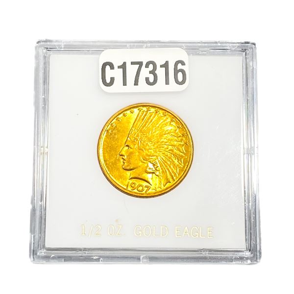 1907 $10 Gold Eagle