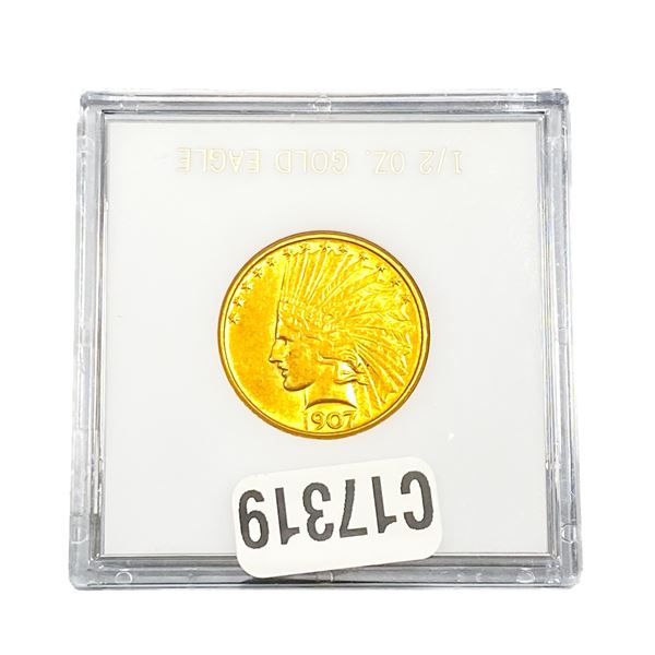 1907 $10 Gold Eagle