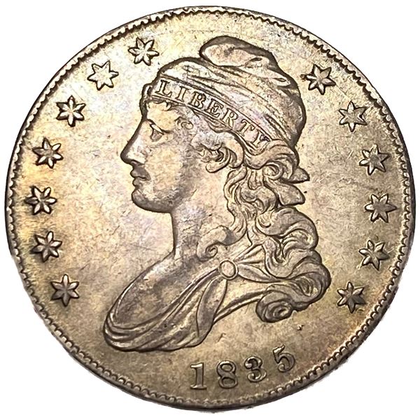 1835 Capped Bust Half Dollar