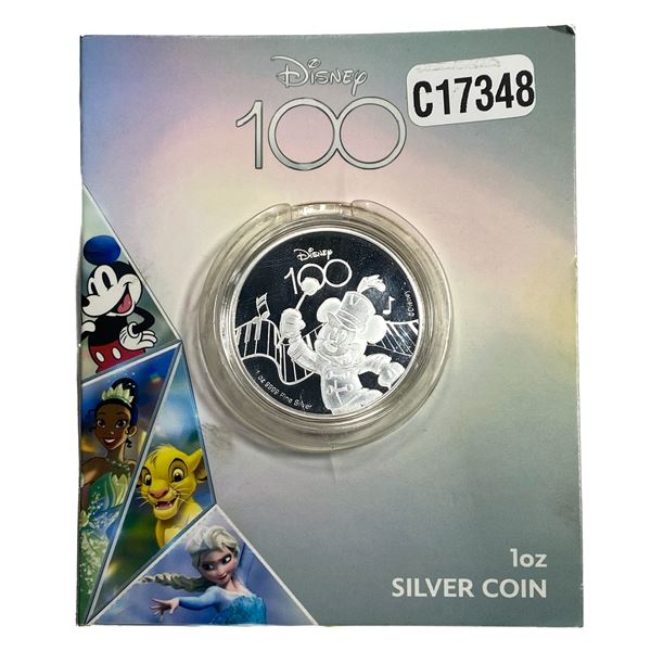 2023 Silver 1 oz Disney 100 $5