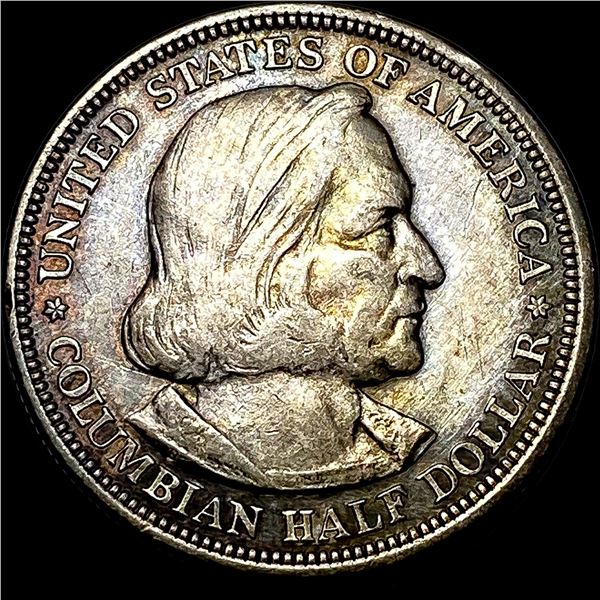 1893 Columbian Exposition Half Dollar NEARLY UNCIRCULATED