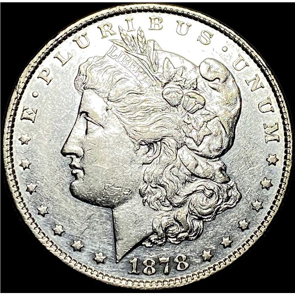 1878 Silver Morgan Dollar CLOSELY UNCIRCULATED
