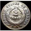 Image 2 : 1865 Two-Cent Piece NICELY CIRCULATED