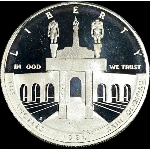 1984-S Silver Dollar Los Angeles Olympics CHOICE PROOF