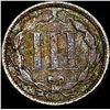 Image 2 : 1867 Nickel Three-Cent Piece NICELY CIRCULATED
