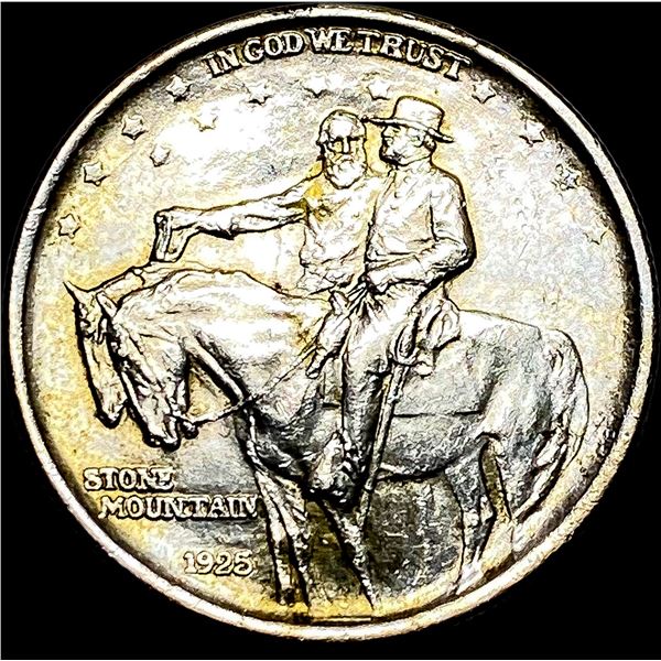 1925 Silver Stone Mountain Half Dollar UNCIRCULATED
