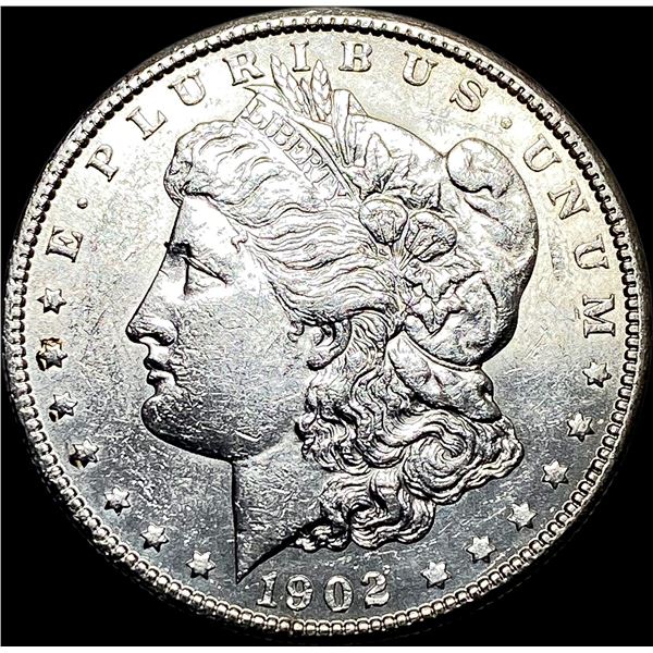 1902-O Silver Morgan Dollar CHOICE AU