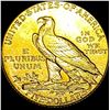 Image 2 : 1914 Indian Head Half Eagle $5 Gold CLOSELY UNCIRCULATED