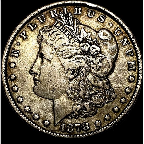 1878 Morgan Silver Dollar NEARLY UNCIRCULATED