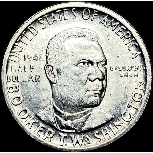 1946 Silver Half Dollar Booker T. Washington UNCIRCULATED
