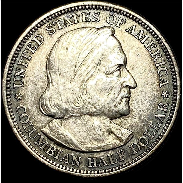1893 Columbian Exposition Half Dollar CLOSELY UNCIRCULATED