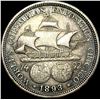 Image 2 : 1893 Columbian Exposition Half Dollar CLOSELY UNCIRCULATED