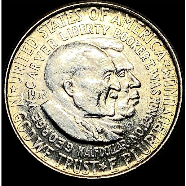 1952 Silver Half Dollar Booker T. Washington-Carver UNCIRCULATED