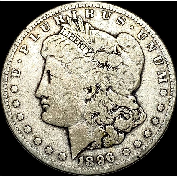 1896-S Silver Morgan Dollar LIGHTLY CIRCULATED
