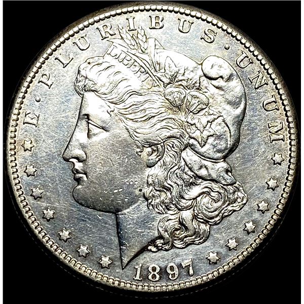 1897-S Silver Morgan Dollar CLOSELY UNCIRCULATED