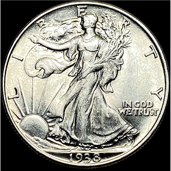 1938 Silver Half Dollar Walking Liberty HIGH GRADE