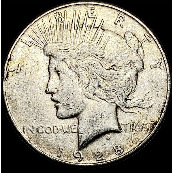 1928-S Silver Peace Dollar UNCIRCULATED