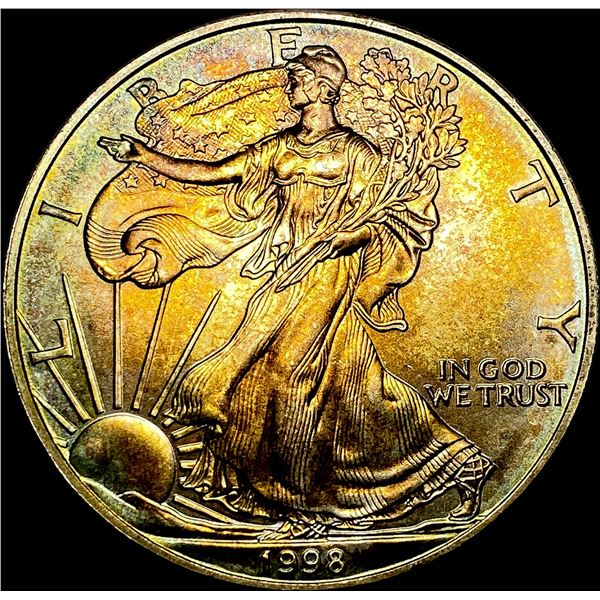 1998 Silver American Eagle $1 CLOSELY UNCIRCULATED