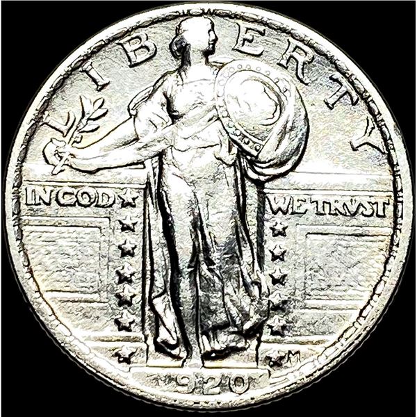 1920 Standing Liberty Quarter NICELY CIRCULATED