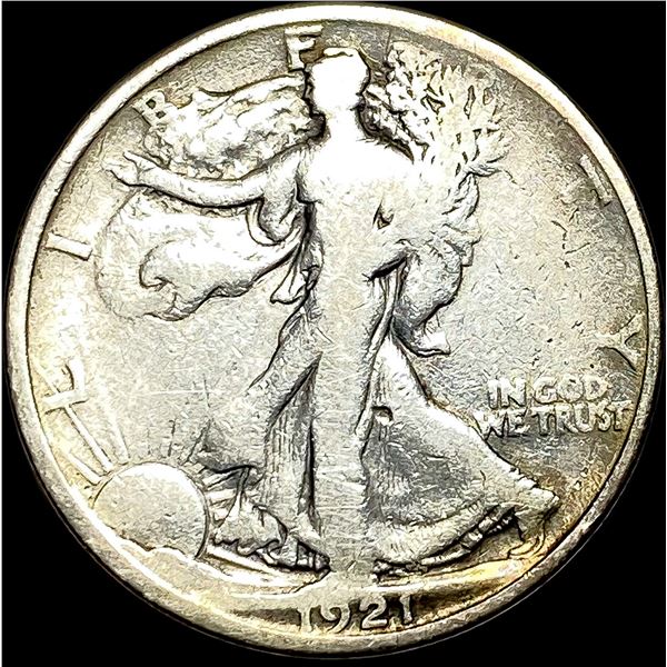1921 Silver Walking Liberty Half Dollar NICELY CIRCULATED