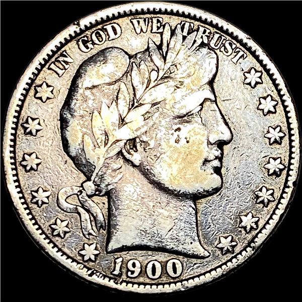 1900-O Silver Barber Half Dollar NEARLY UNCIRCULATED