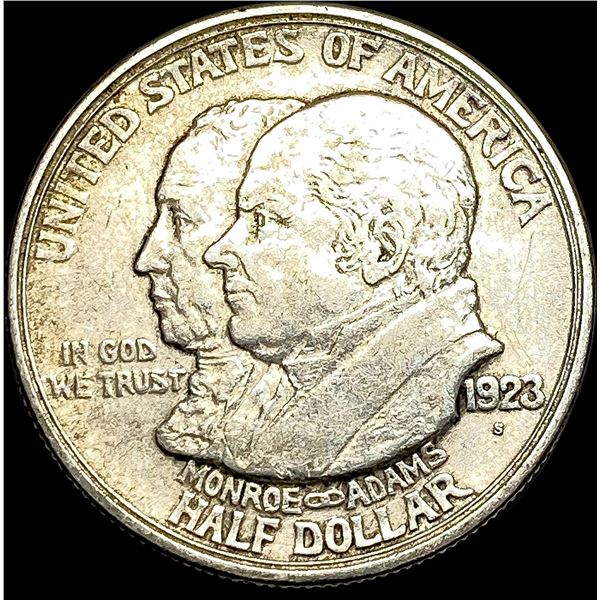 1923-S Silver Half Dollar Monroe Doctrine Centennial UNCIRCULATED